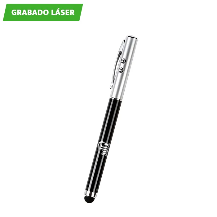Bolígrafo metálico multifunciones Lister. 3
