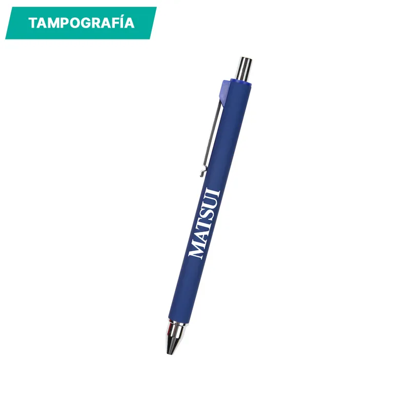 Bolígrafo de aluminio Konya. 5