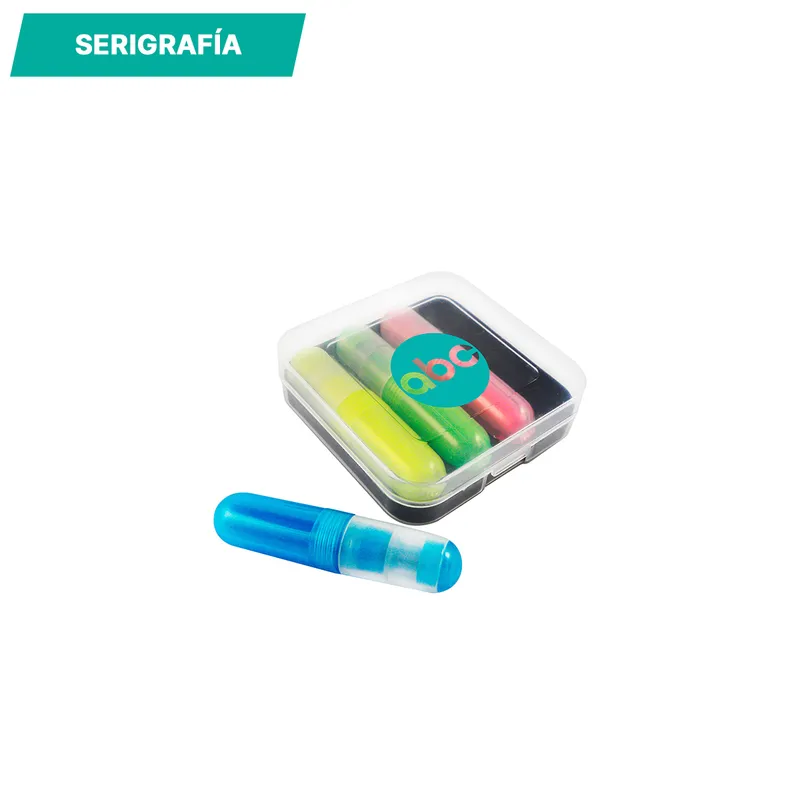 Set de 4 marcadores Pekin. 4