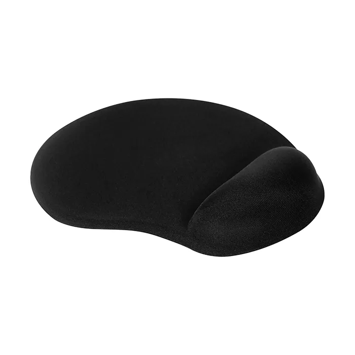 Mouse pad con soporte de silicón.