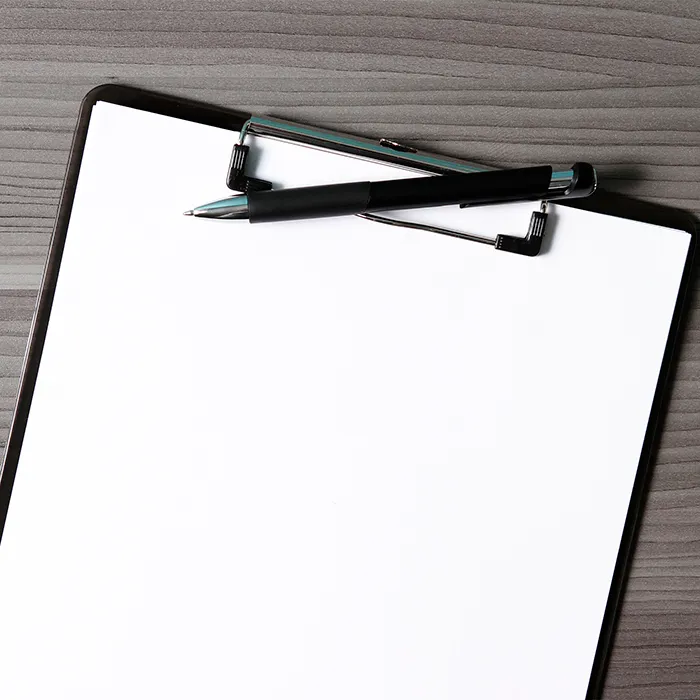 Tabla de plástico para documentos. 4