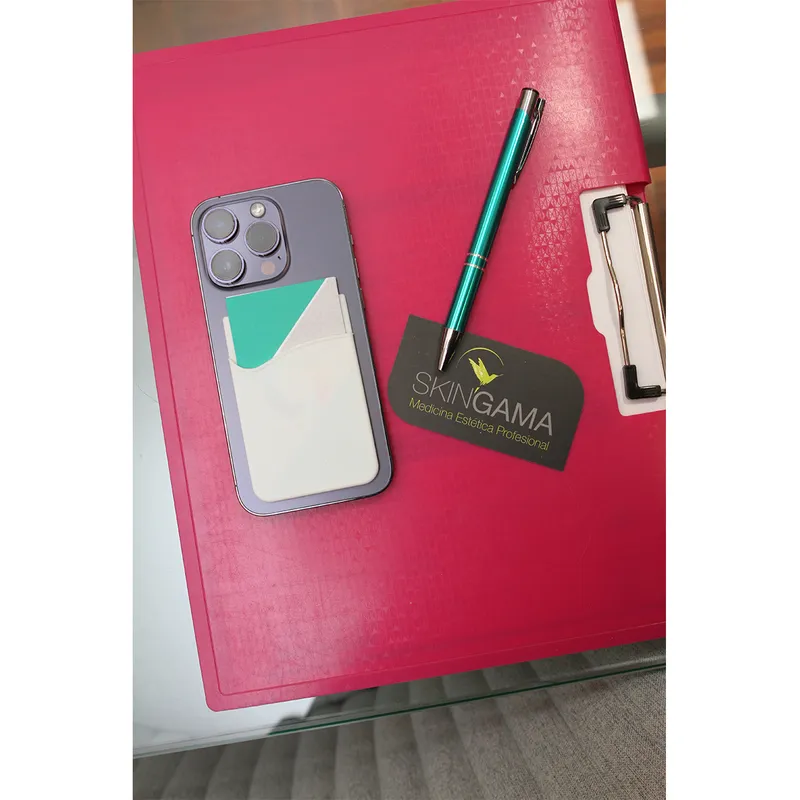 Porta tarjetas para celular. 4