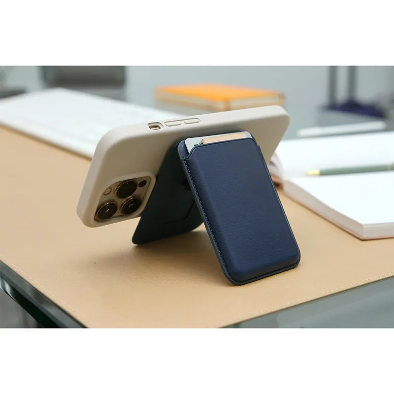 Tarjetero con soporte para celular Bardia. 3