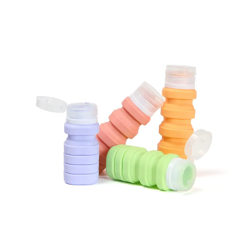 Set de 4 botellas expandibles. 4