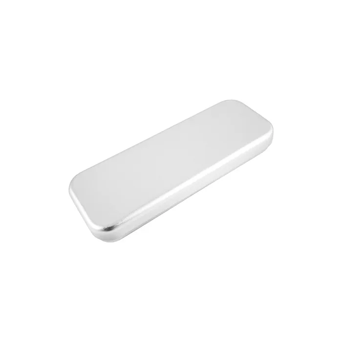 Estuche metálico rectangular. 4